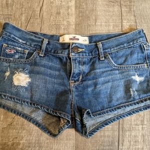 Hollister jean shorts